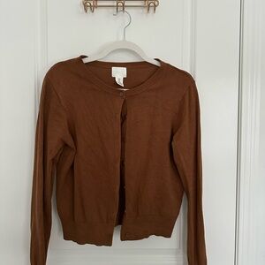 H&M Chocolate Brown Women's Cardigan